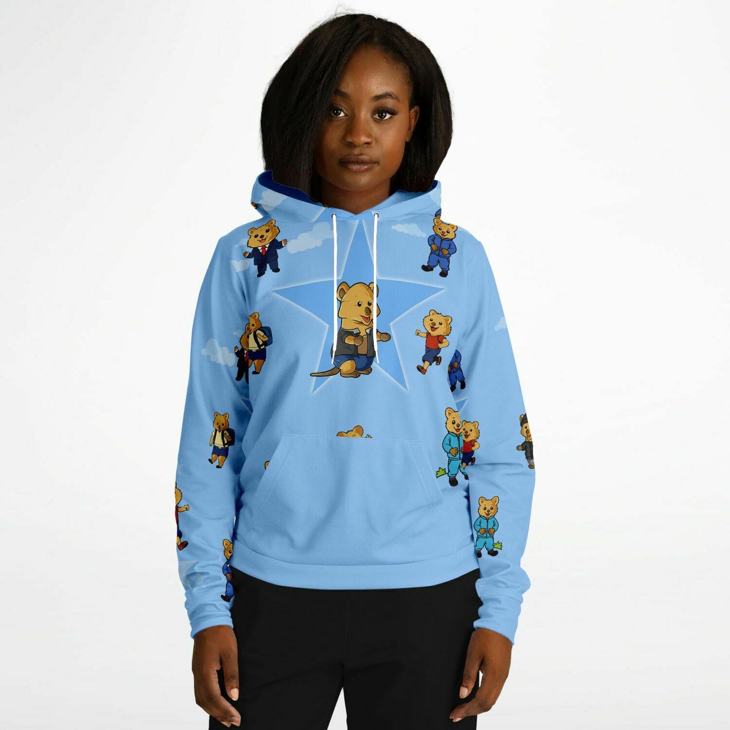 Fashion Hoodie - AOP Blue Unisex