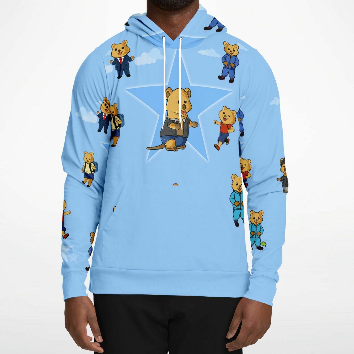 Fashion Hoodie - AOP Blue Unisex