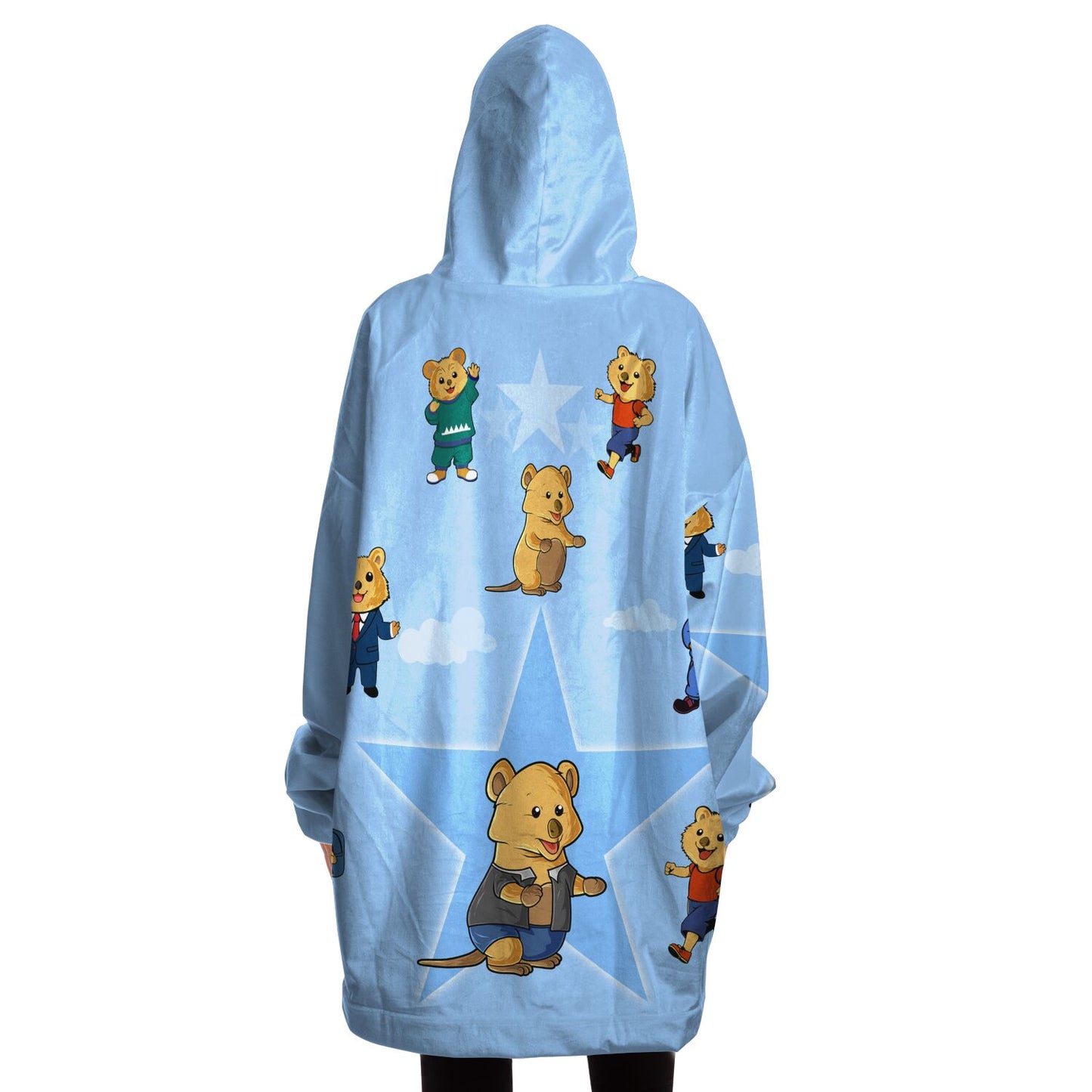 Snug Hoodie - AOP UNISEX blue