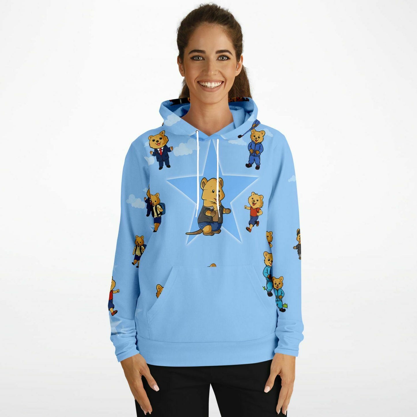 Fashion Hoodie - AOP Blue Unisex